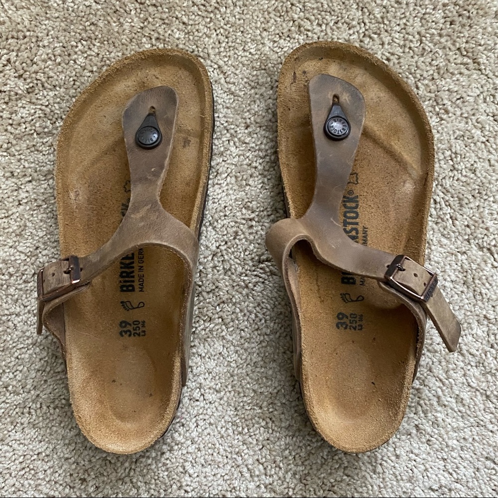 Womens Birkenstock Gizeh Sandals size 39